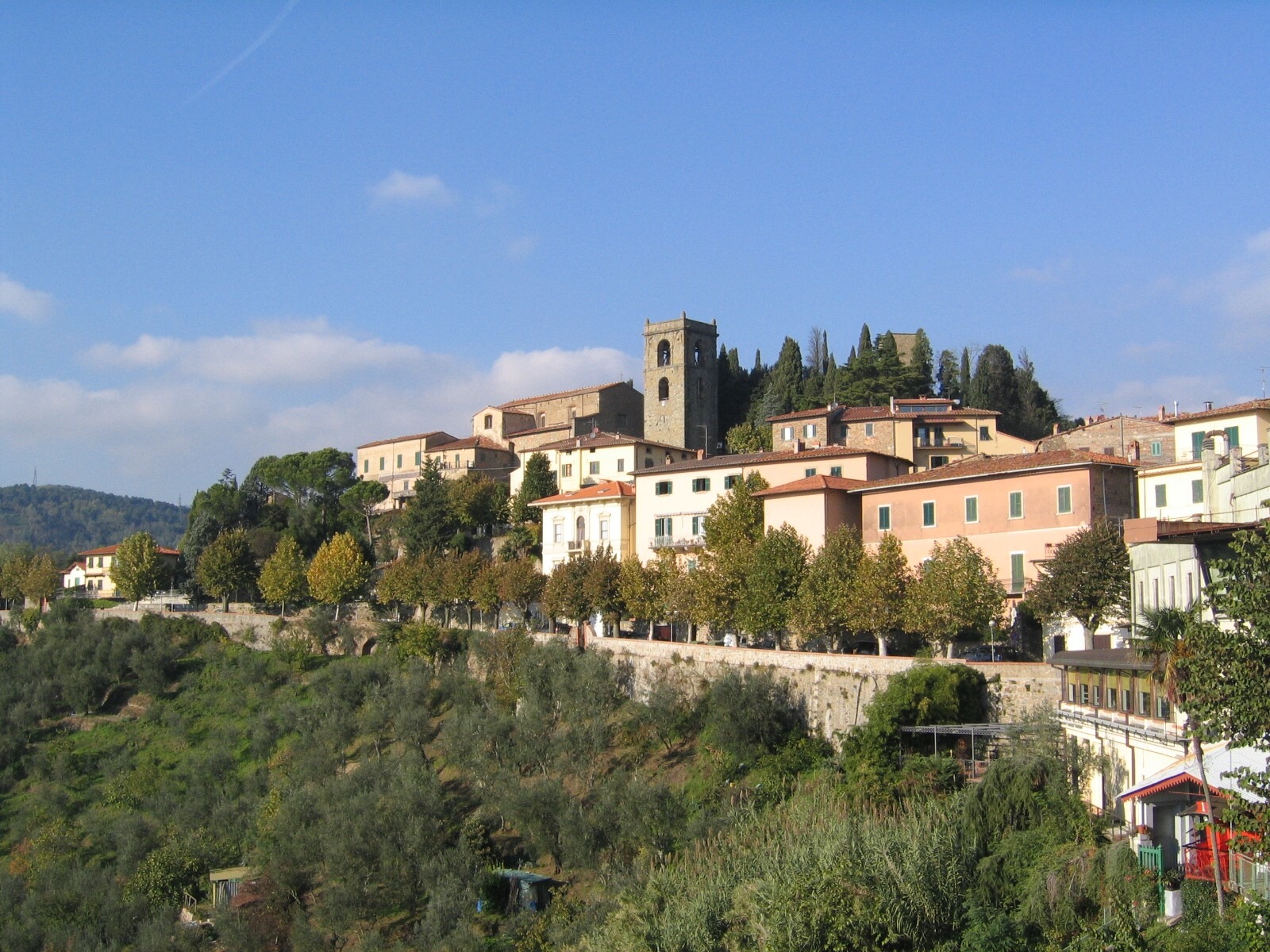 Montecatini_Alto Montecatini Alto in Tuscany