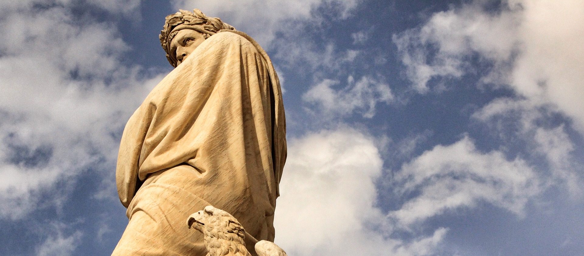 Dante in Piazza Santa Croce a Firenze