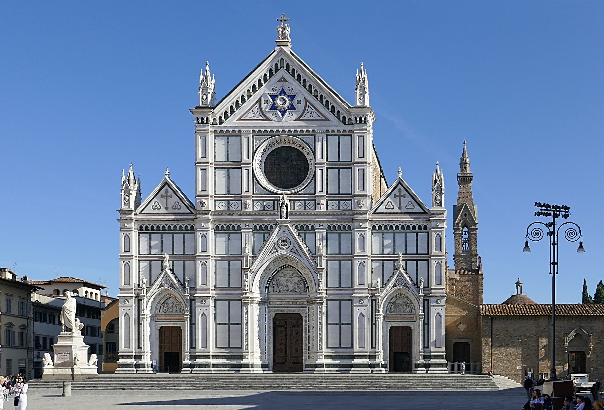 The Church of Santa Croce in Florence 