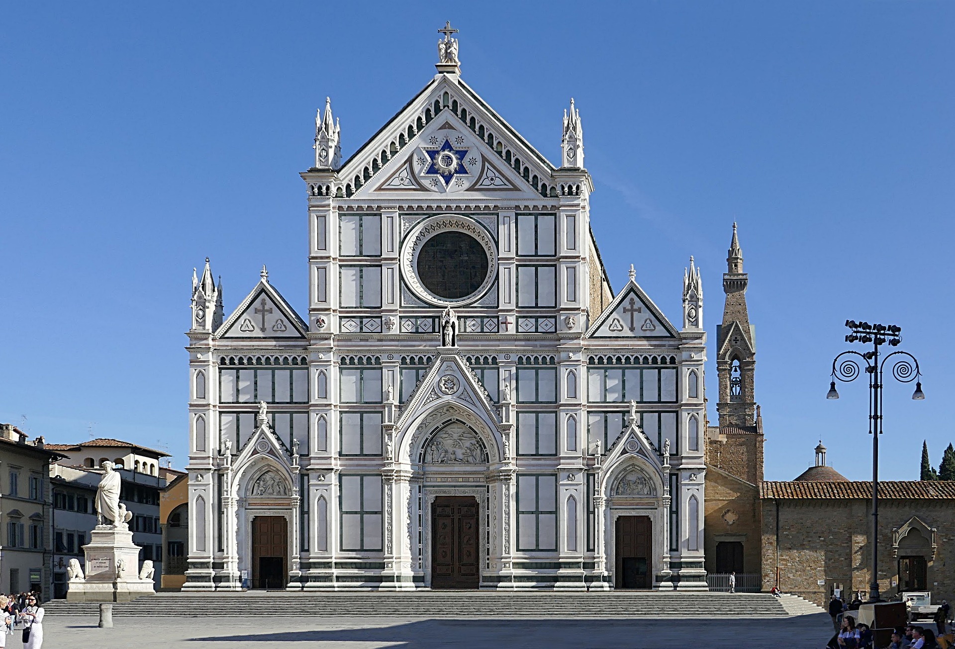 The Church of Santa Croce in Florence