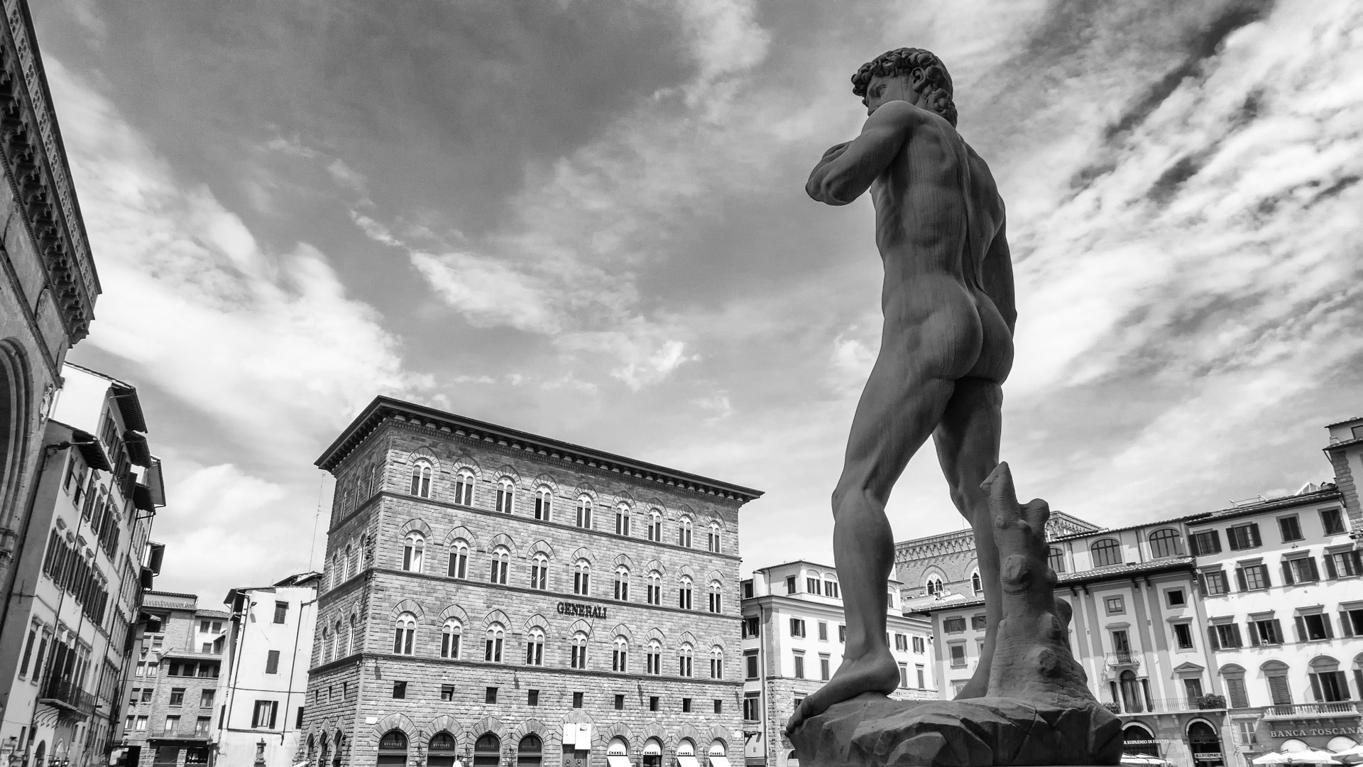 The Statue of David in Florence