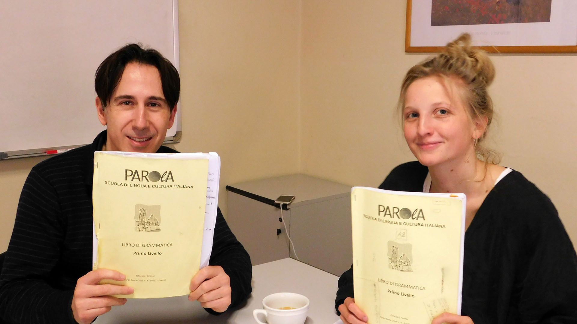 studente-individuale-sera Evening private Italian language course in Florence