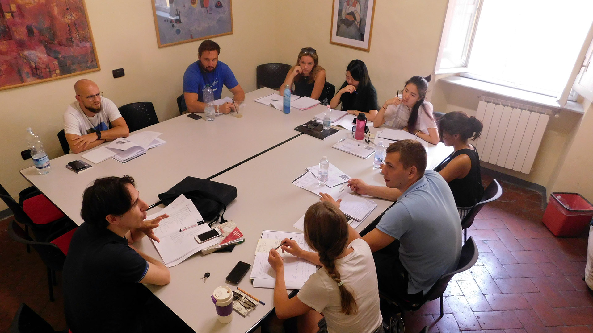 Course at Parola Italian language school in Florence