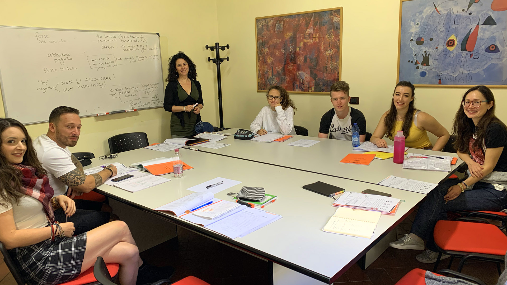 Group Italian language course in Florence