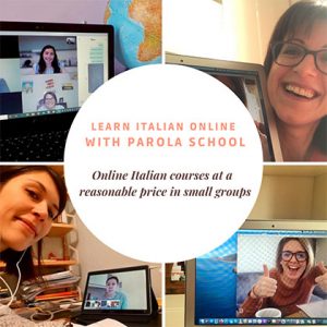 Pics of Parola's online Italian courses