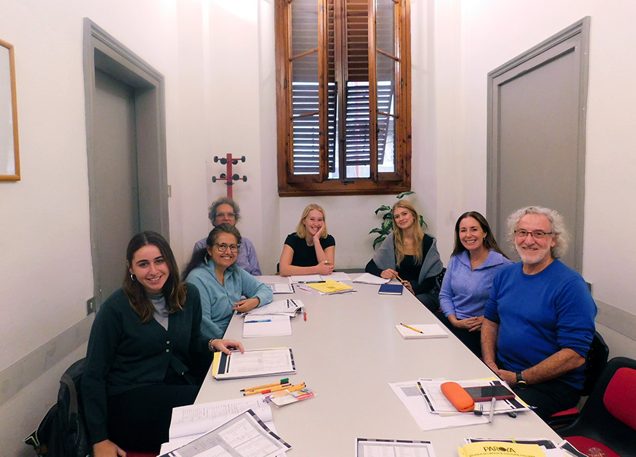 Corso di italiano alla scuola Parola di Firenze