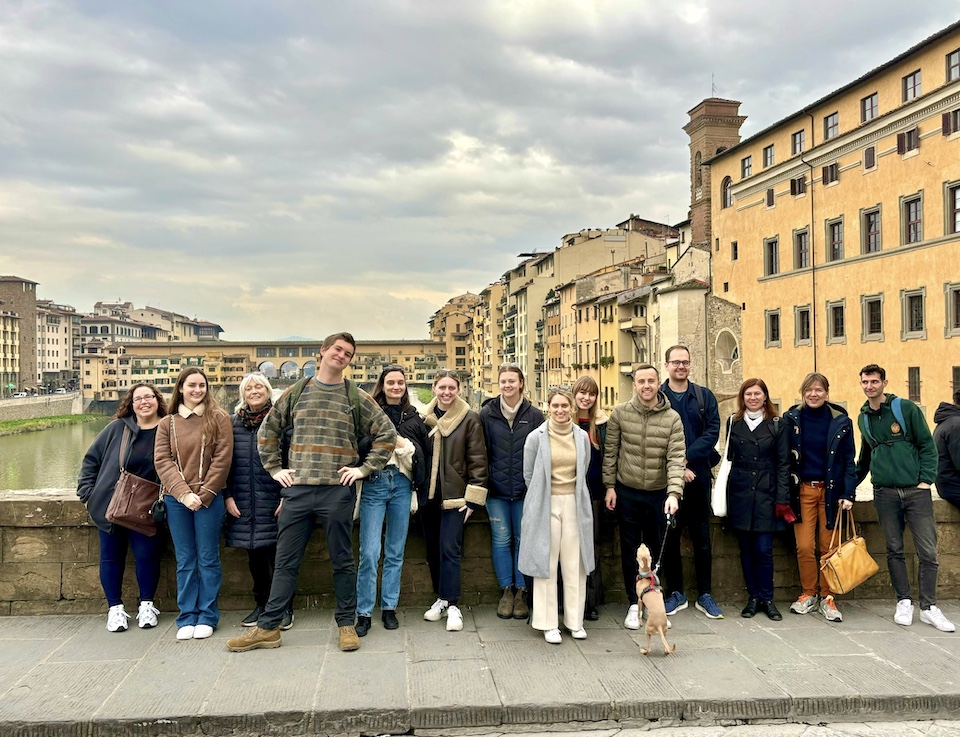 Freetime activity with Italian language students in Florence